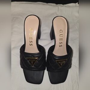 Guess open toe heel sandals 6.5